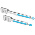 Stainless Steel Kitchen Tongs Set – BBQ, Baking & Grilling