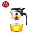 HMLOVE Heat Resistant Glass Teapot Puer Kettle Tea Infuser Chinese