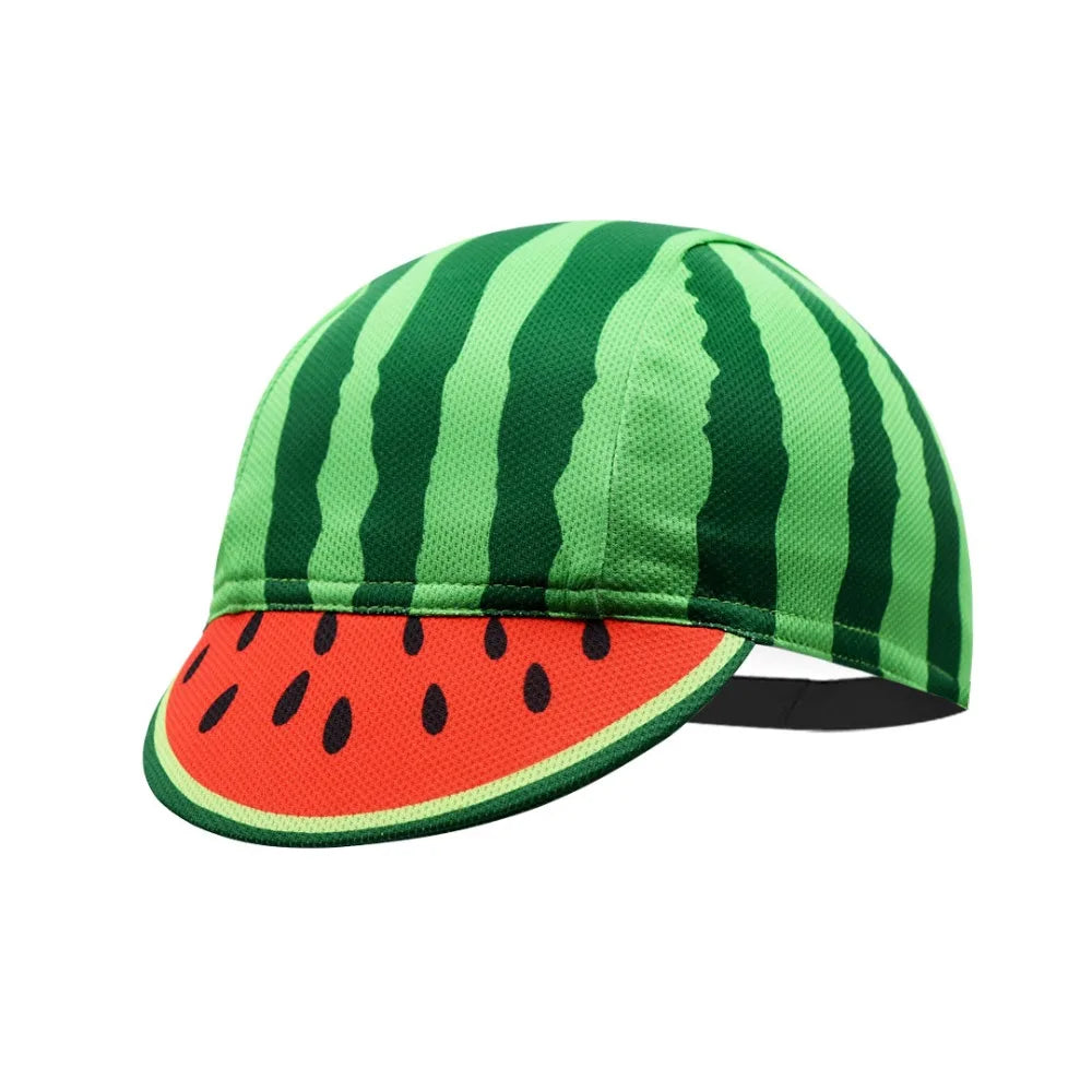 Watermelon Cycling Cap – Breathable Mesh Bike Helmet Liner
