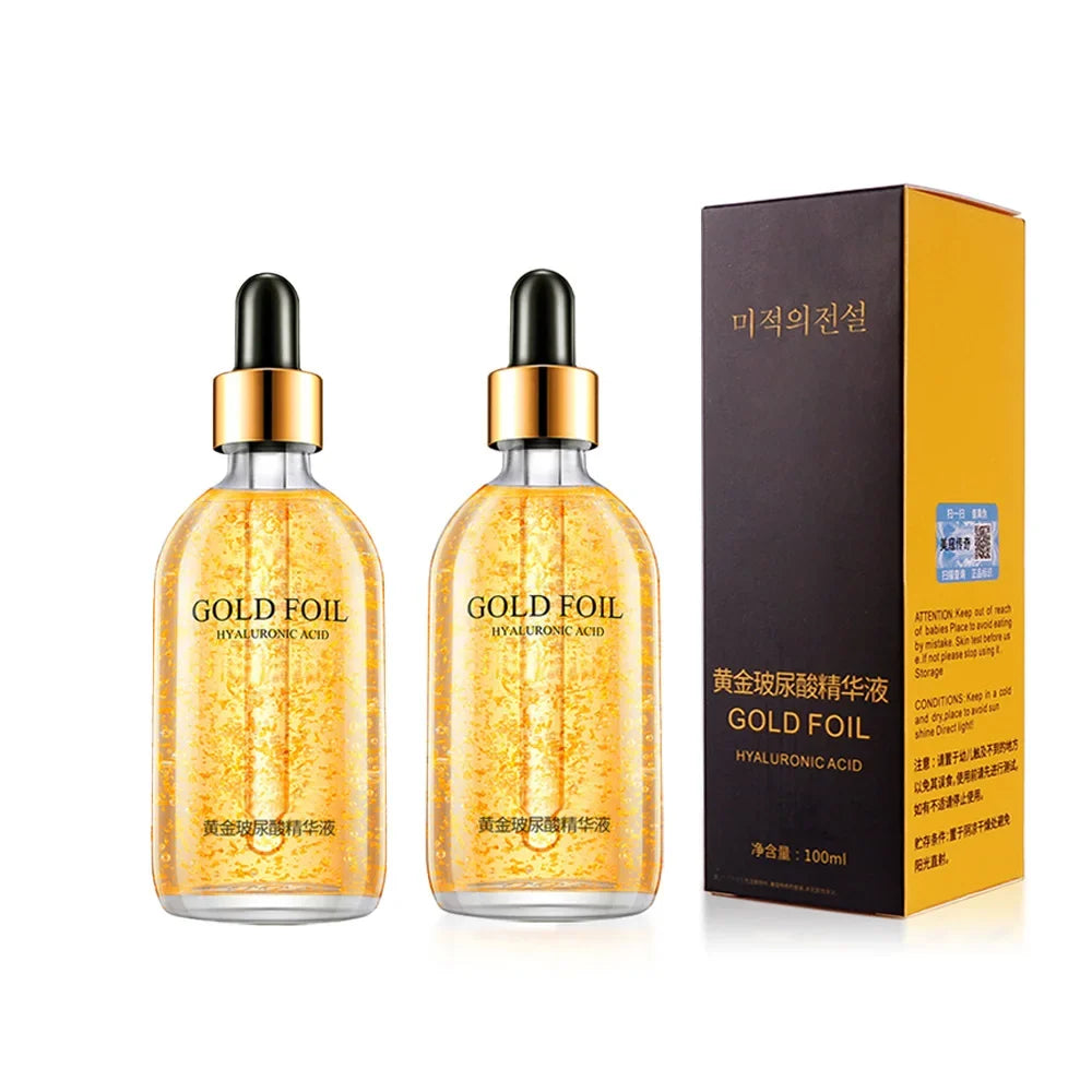 24K Gold Hyaluronic Acid Serum Face Anti-wrinkle Anti-aging