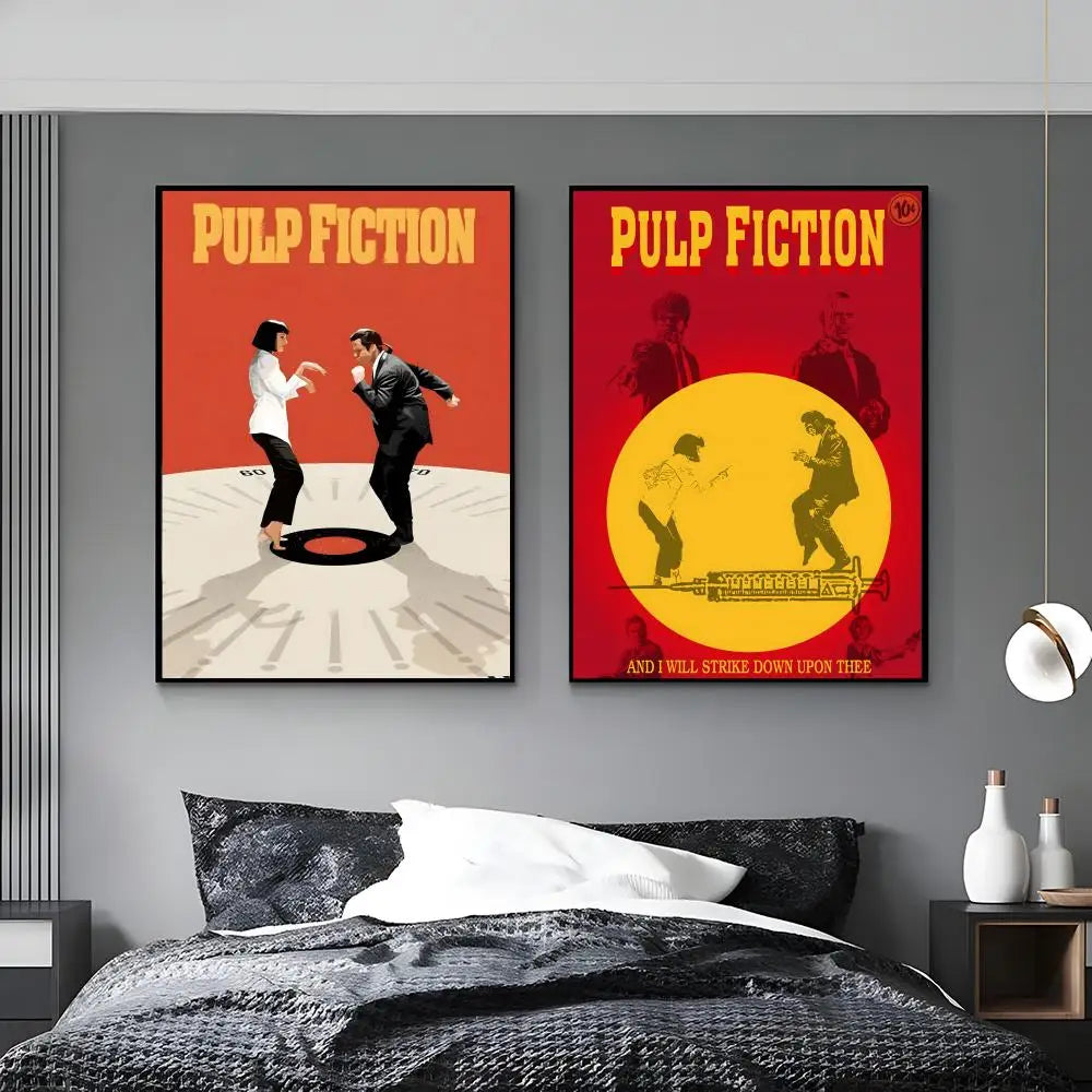 Pulp Fiction Movie Poster – HD Art Print Wall Decor