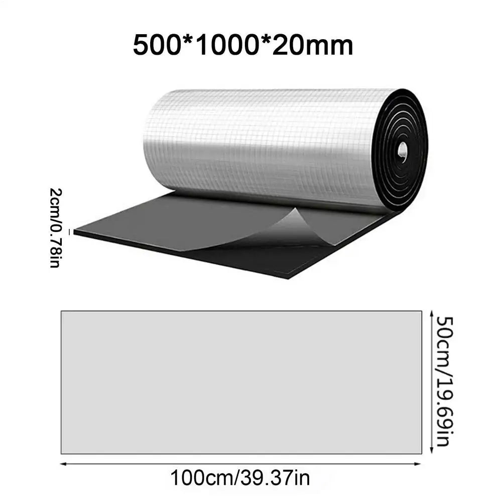 Car Sound Insulation Pad Self-adhesive Noise Deadener Automotive