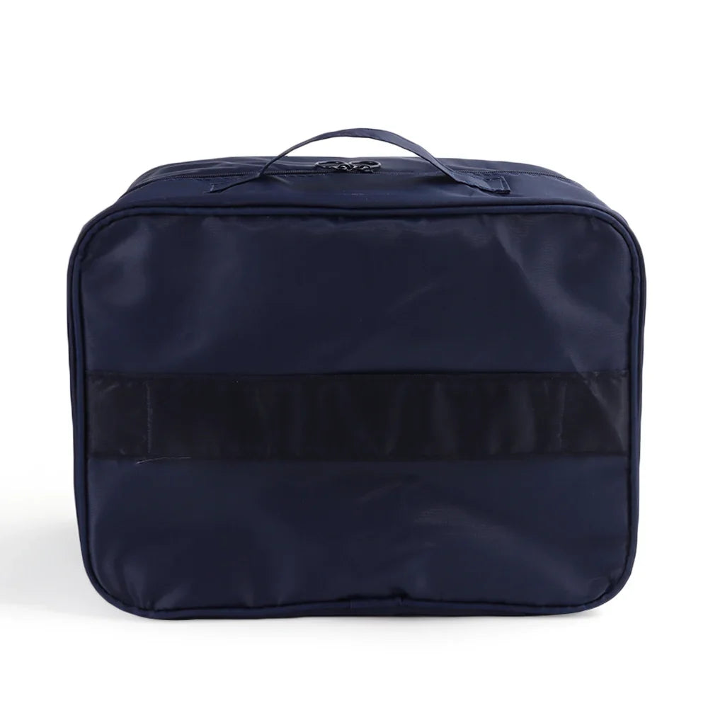 Waterproof Travel Shoe Bag – 4-Pair Oxford Cloth Organizer
