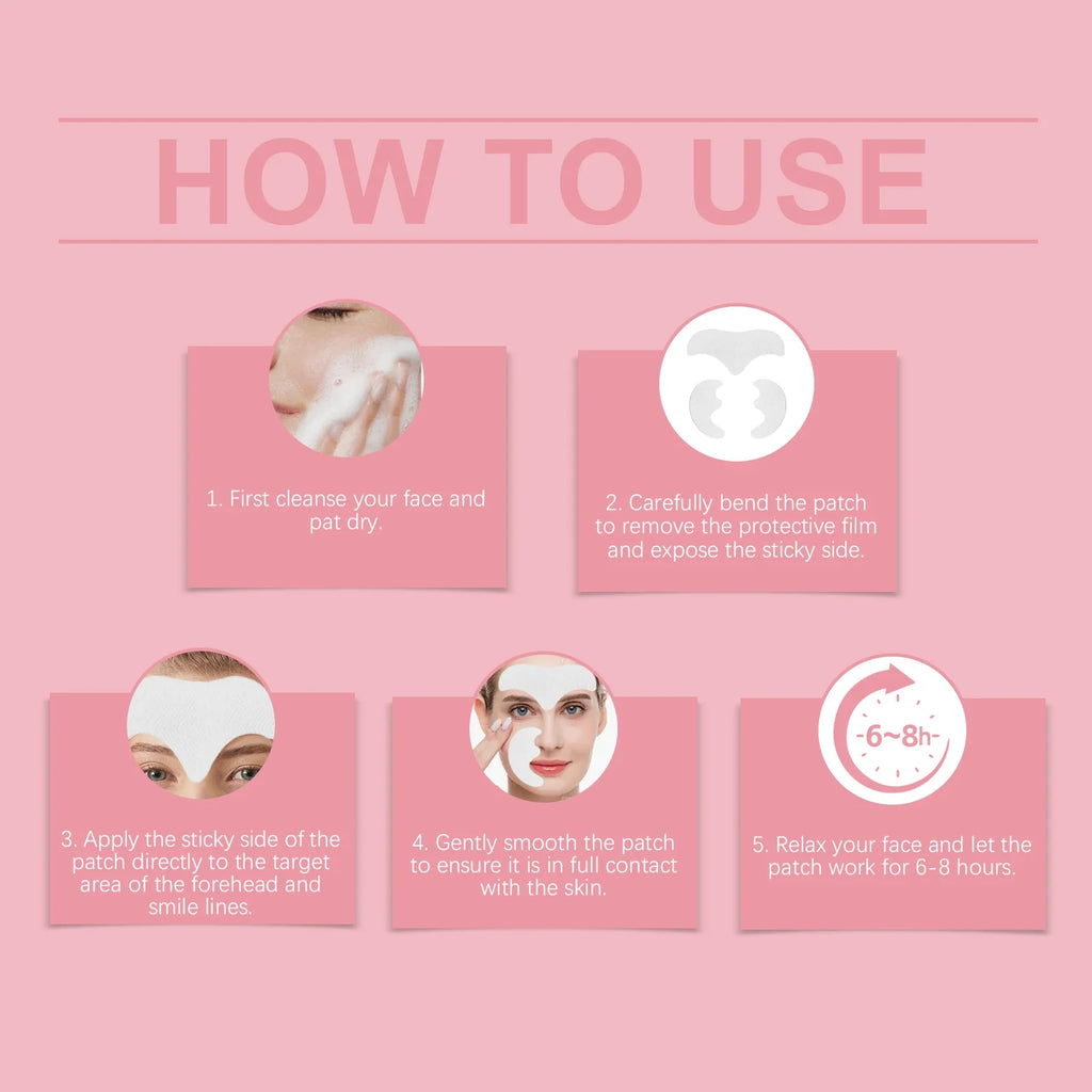 Anti-Wrinkle Forehead Patch | Smile Line Eraser for Smoother Skin