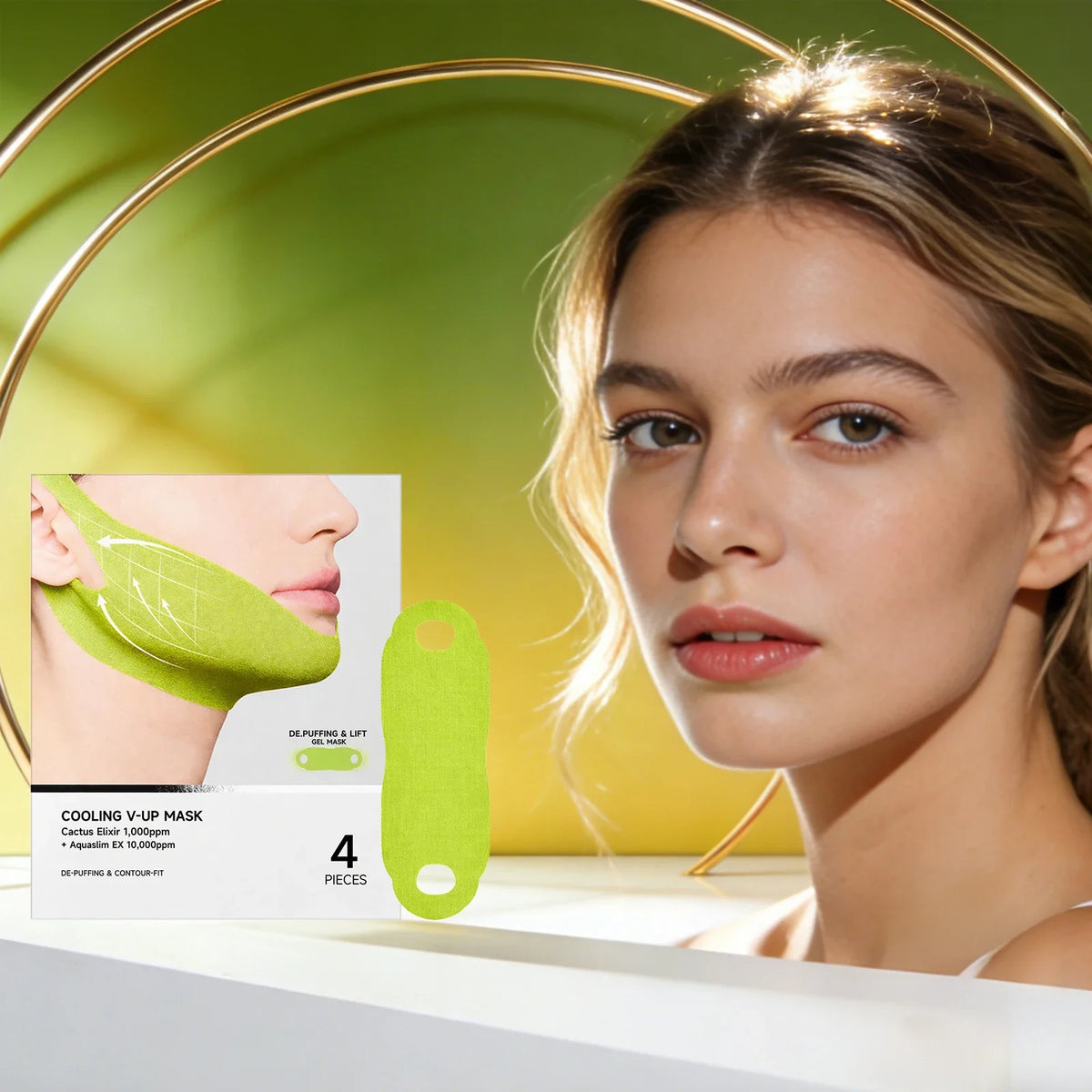 Centella Asiatica Face Lifting Firming Mask – 4pcs
