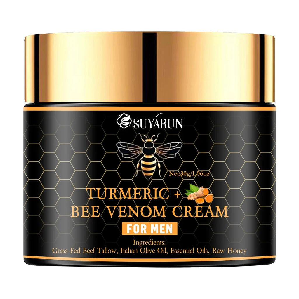 SUYARUN Bee Venom Anti-Aging Face Cream for Men | Moisturizing