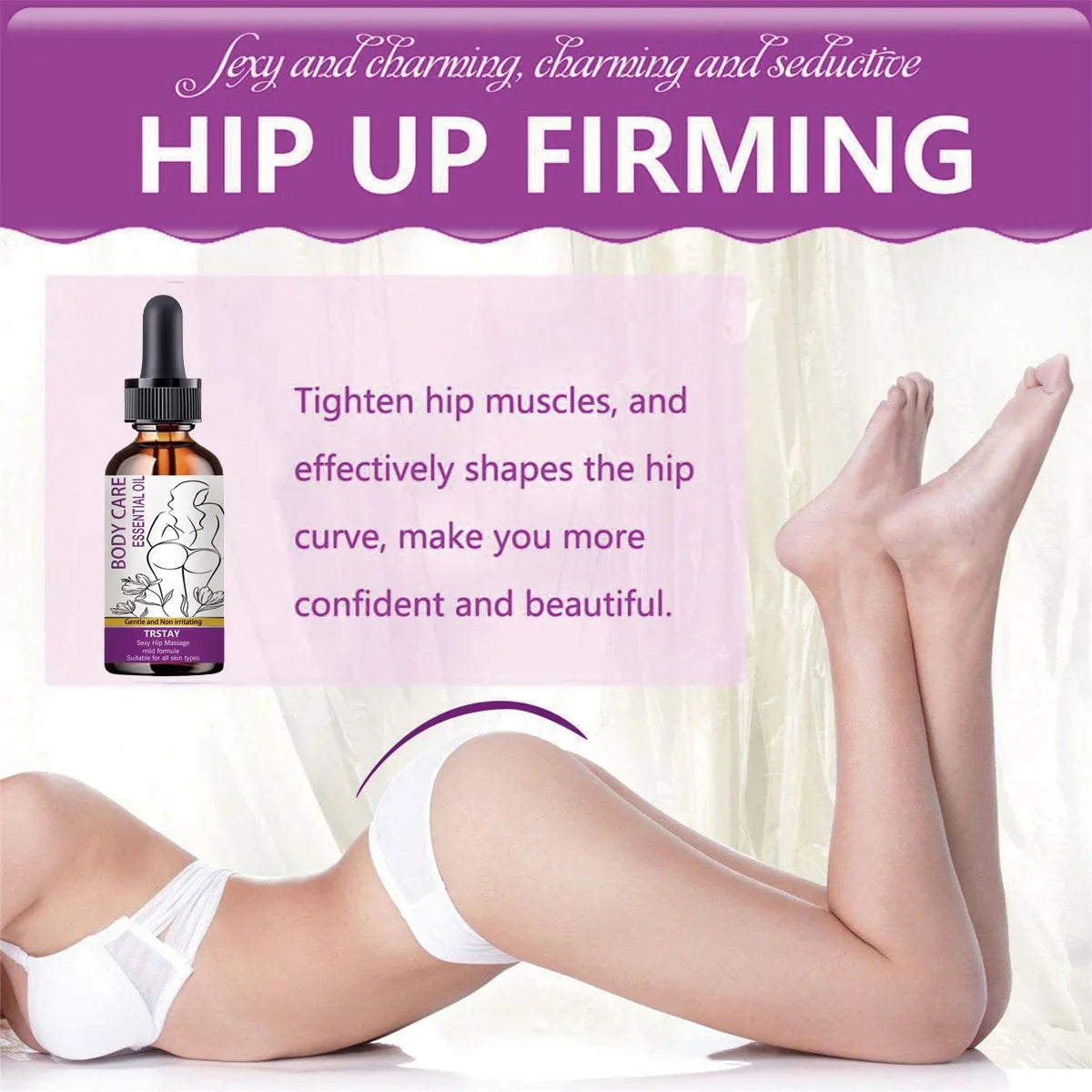 TRSTAY Buttocks Lifting Firming Essential Oil Cream | Women