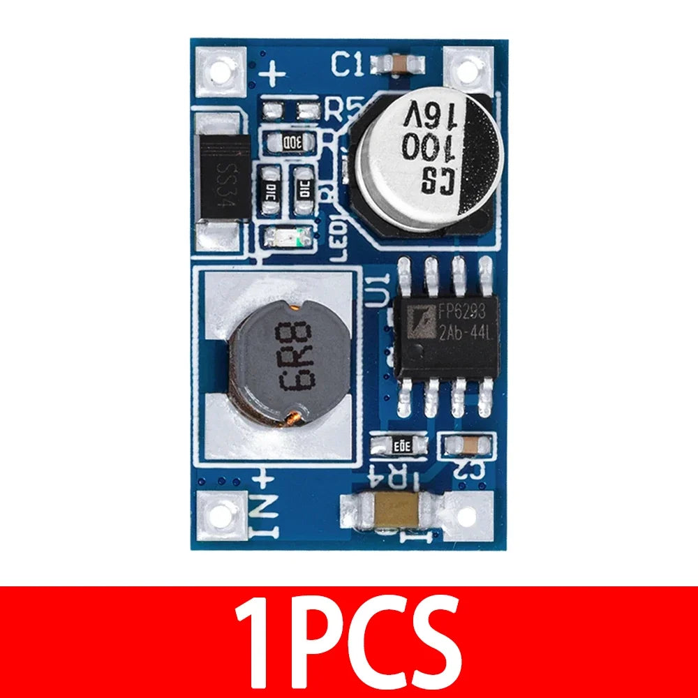 8W DC-DC Boost Converter 3V–6V to 12V 3A USB Power Module