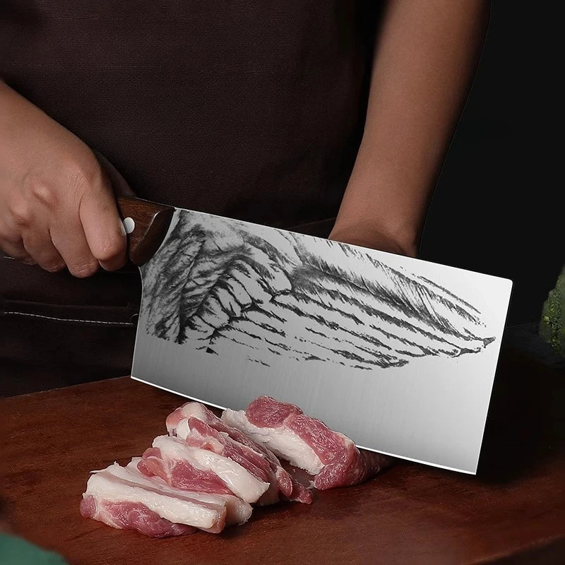 PLYS Forged High-Alloy Carbon Steel Chef's Slicing Knife