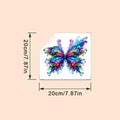 Glow-in-the-Dark Butterfly Toilet & Wall Sticker – Waterproof