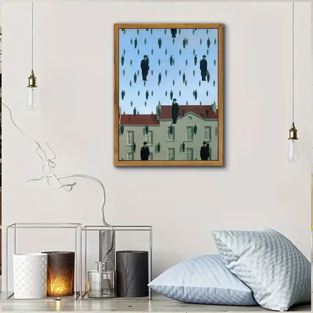 Modern Surrealist Canvas Wall Art Print | Unframed Poster
