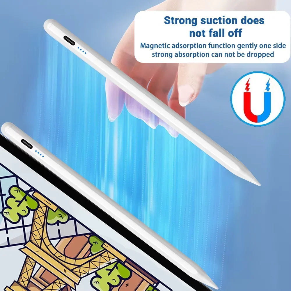 iPad Stylus Pen – Palm Rejection, Power Display, Fast Charge