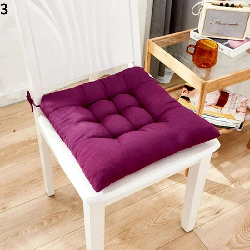 35x35cm Thickened Tie-On Seat Cushion – Anti-Slip Chair Pad