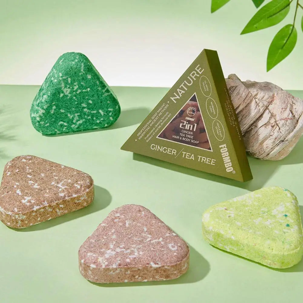 Herbal Shampoo Soap Bar – Platycladus & Grass Root Strengthening