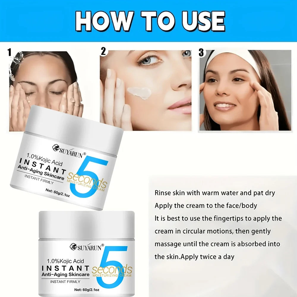 SUYARUN Firming Cream – Jojoba Oil, Green Tea & Collagen