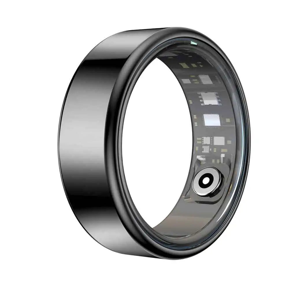 Smart Ring – Heart Rate & Blood Oxygen Monitor | IP68 Waterproof