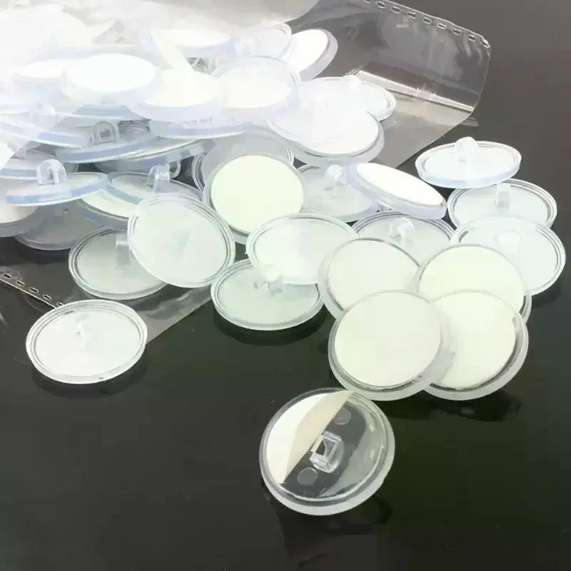 Mini Transparent Ceiling Hook Self-adhesive Easy Install Traceless