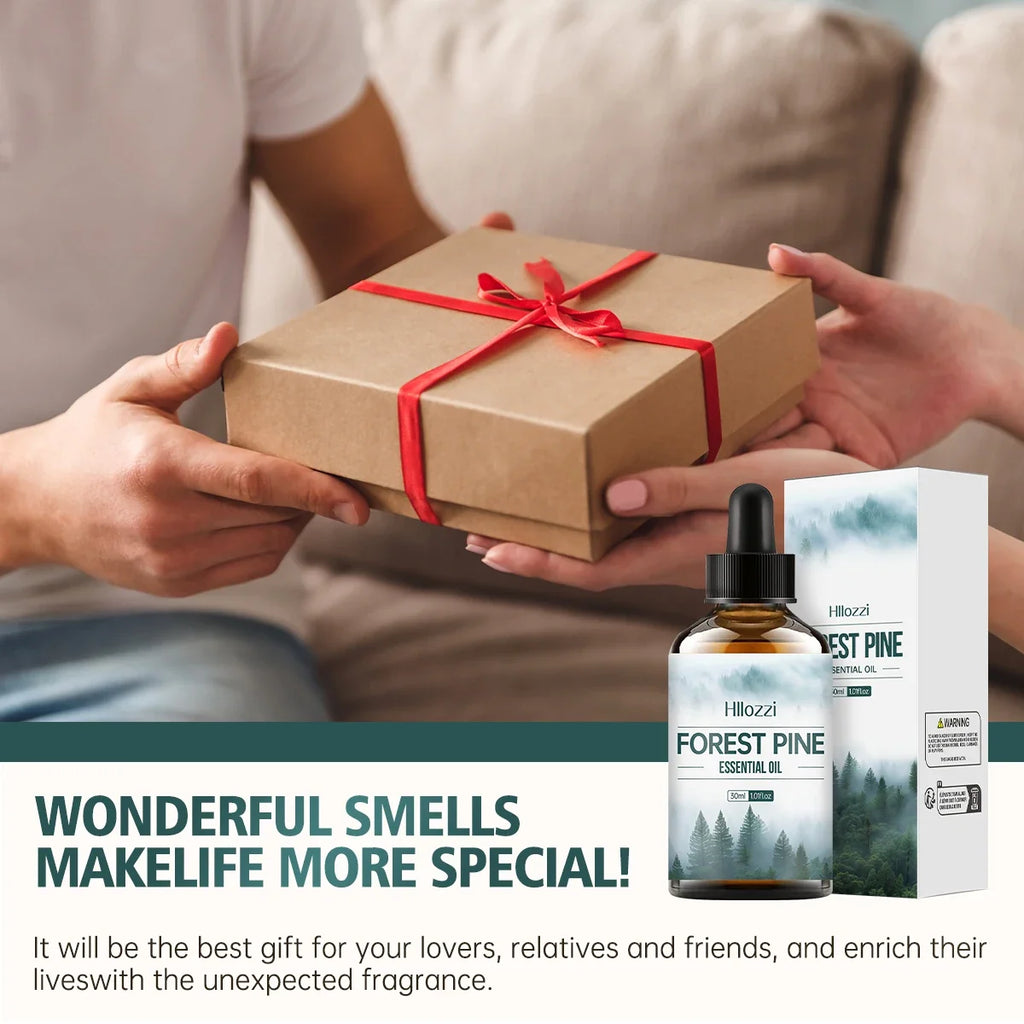 Hllozzi Forest Pine Essential Oil – Diffuser & Massage Blend