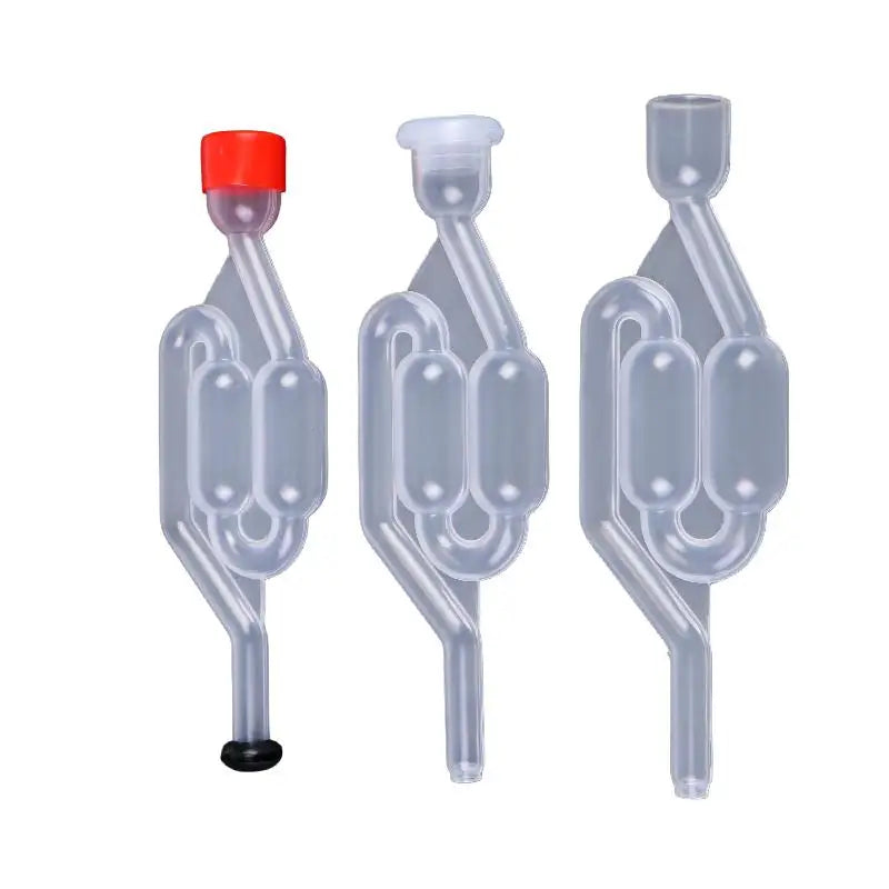 S-Shape Bubble Airlock & Carboy Stopper Set | Homebrew