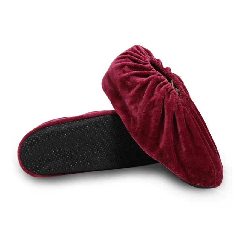 Washable Non-Slip Shoe Covers – Reusable Indoor Floor Protectors