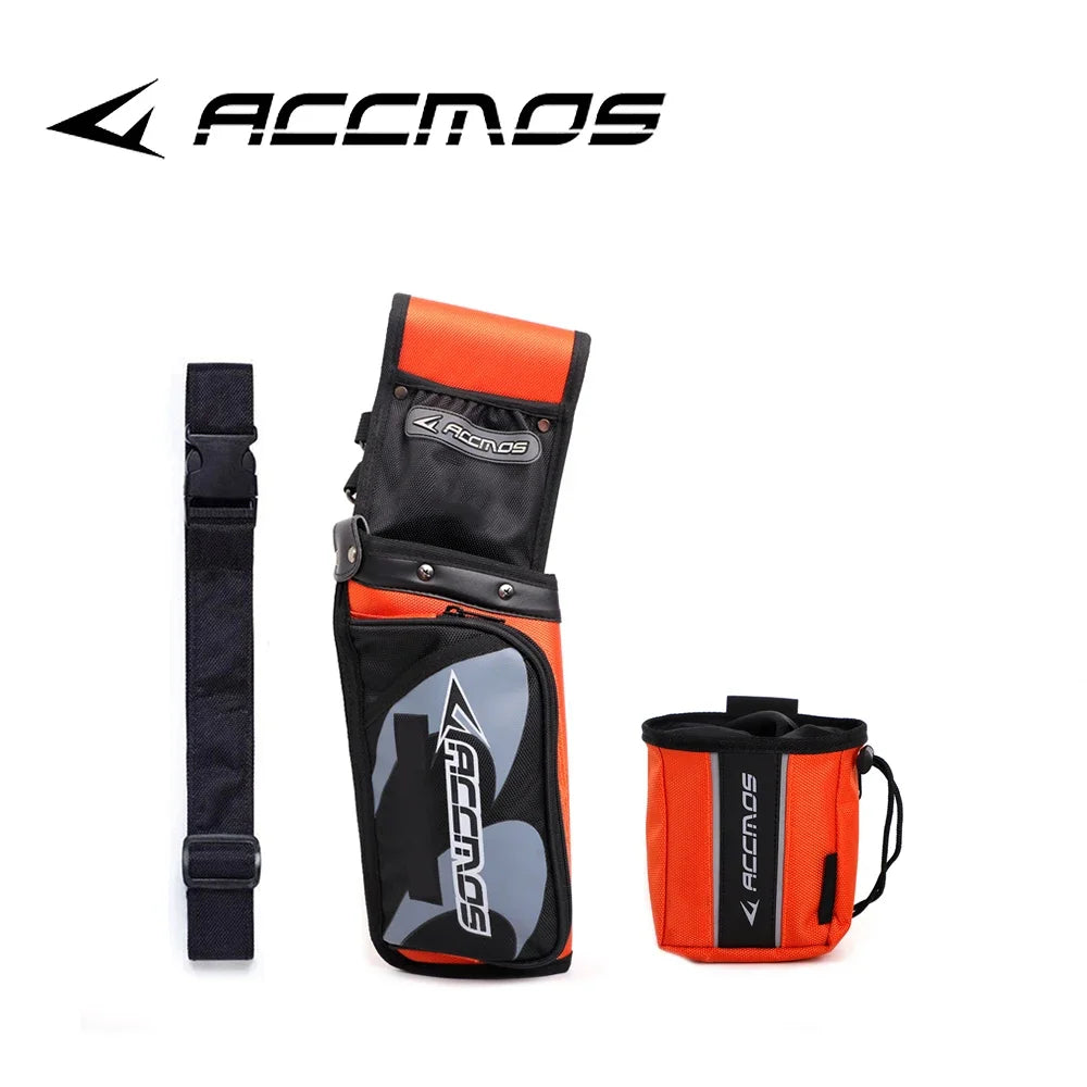 Arrow Quiver Release Bag Adjustable Strap Bow Arrows Recurve Compound