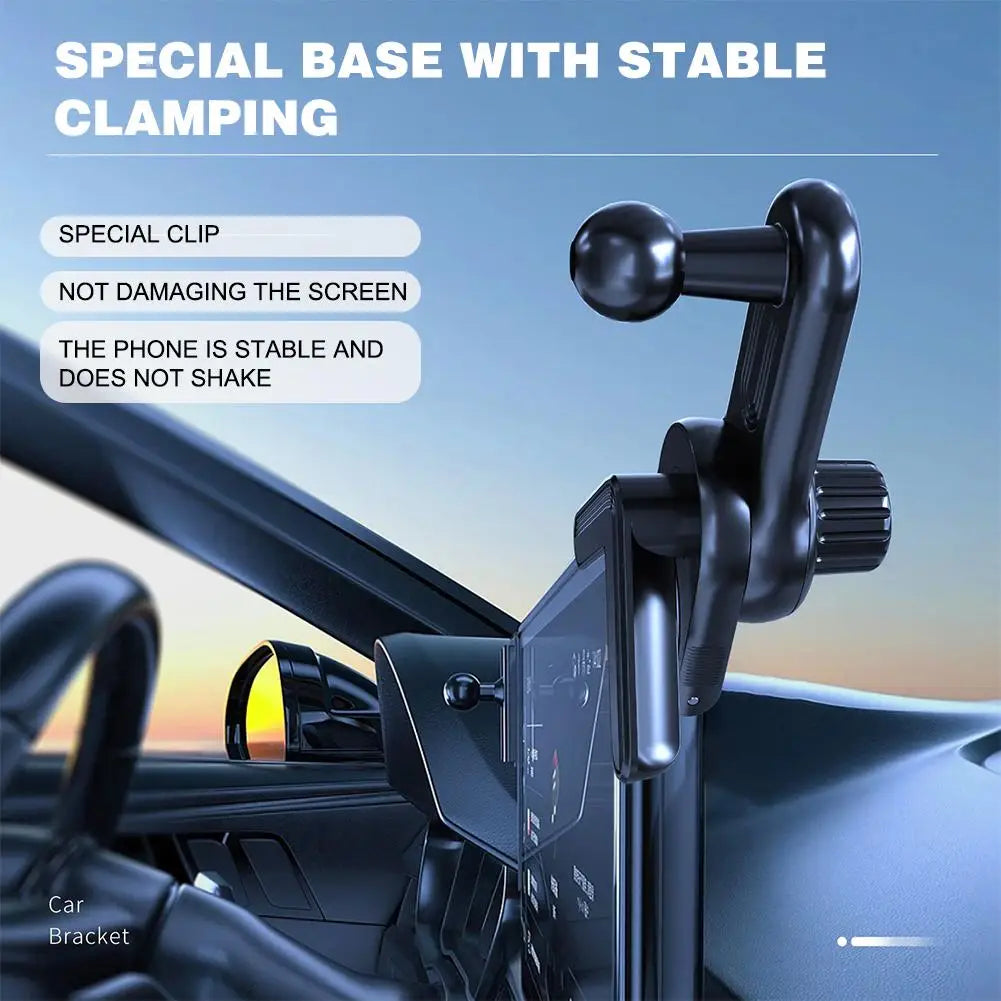 17mm Ball Head Phone Mount Base for Tesla Model 3/Y/S/X