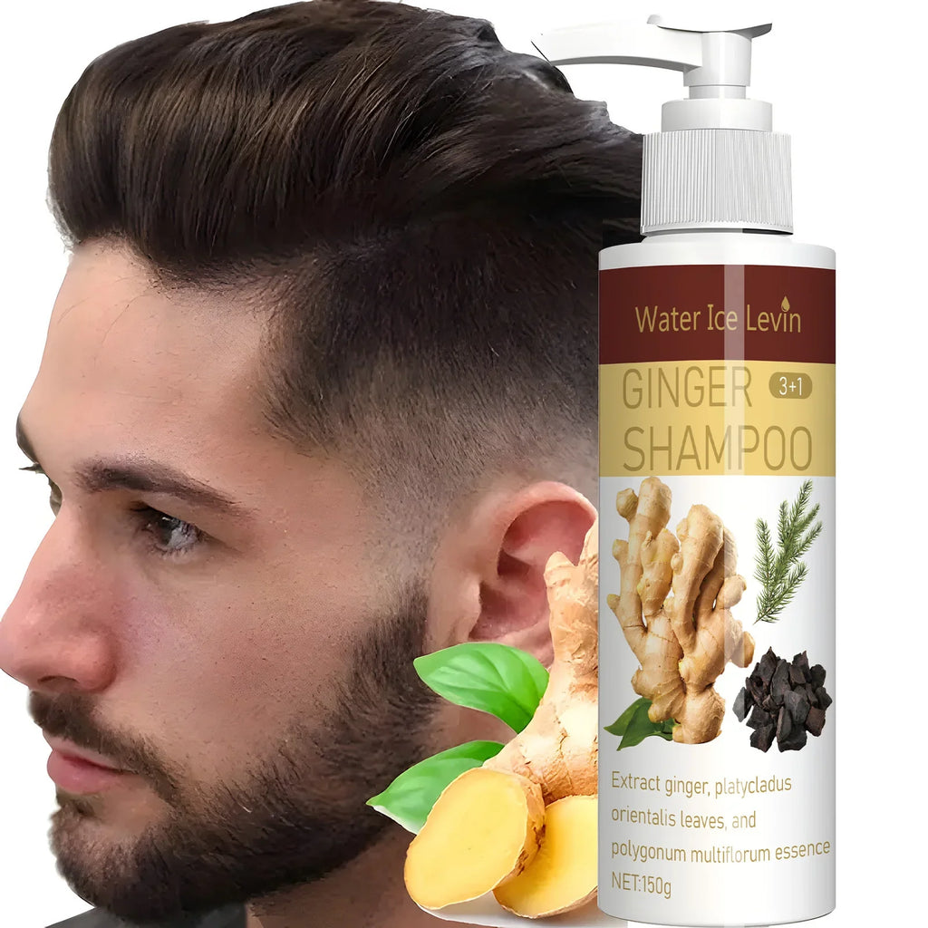 Ginger Regrowth Shampoo – Anti Hair Loss, Dandruff & Oil Control