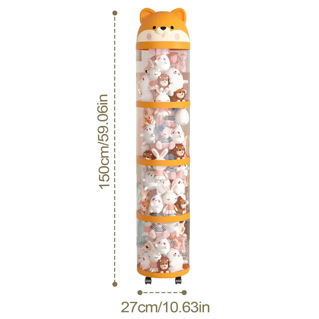 Stuffed Animal Holder Plush Storage Organizer Toy Tube Cute Stuffy