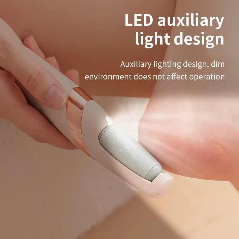 HOMEFISH Rechargeable Electric Foot Callus Remover | Pedicure Tool