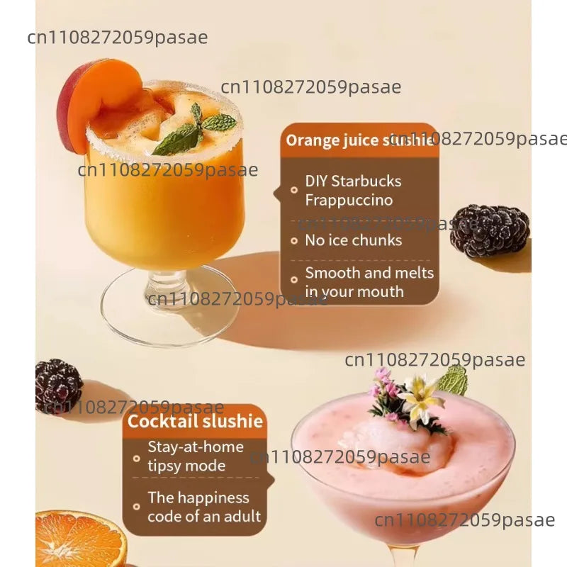 2L Electric Slushie & Ice Cream Maker with Ice Shaver – 220W