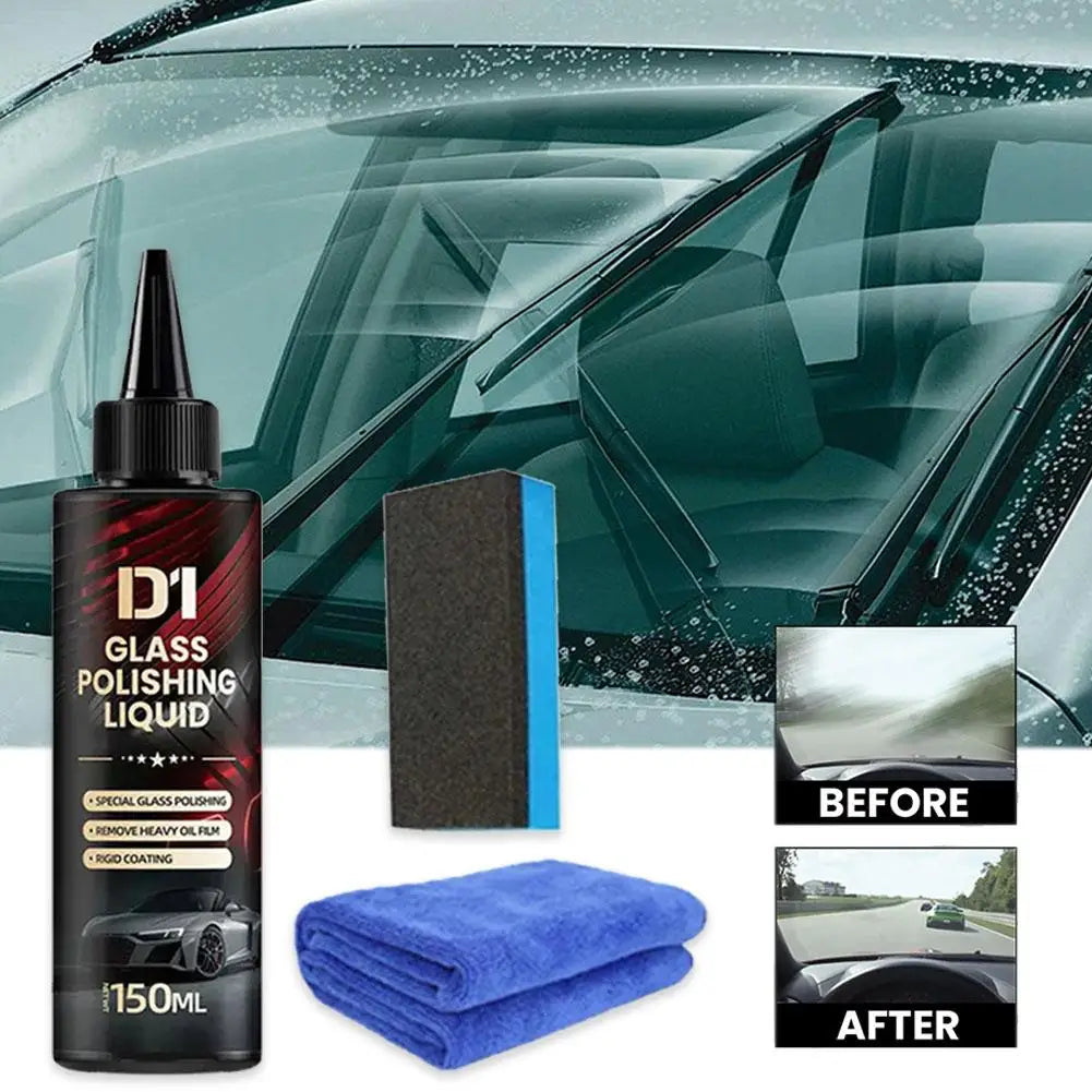 Glass Polishing Paste – Oil Film & Water Spot Remover for Auto