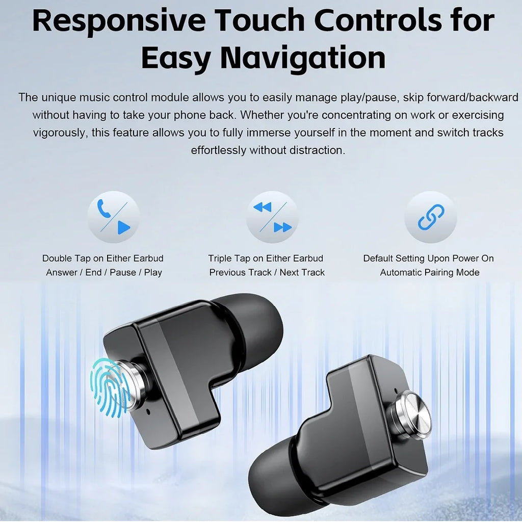MINGCC GT95 2-in-1 Smartwatch & TWS Earbuds – NFC & Fitness