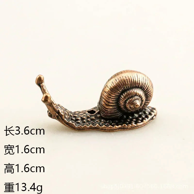 Mini Ash Catcher Gourd Snail Lotus Holder Creative Incense Made Brass