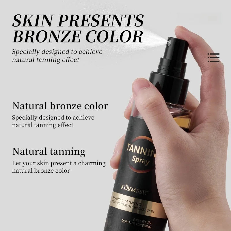 120ml Self-Tanning Spray – Even, Moisturizing Bronze Glow