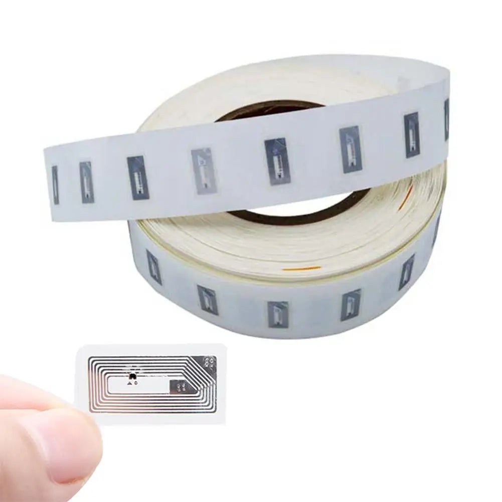 10-Pack NFC Ntag213 Sticker Tags 11x21mm 13.56MHz Wet Inlay