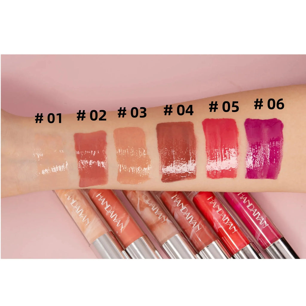 Handaiyan Vitamin E Lip Gloss – Hydrating Plumping Glaze