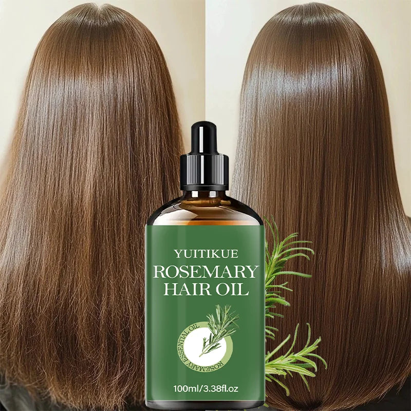 YUITIKUE Rosemary Essential Hair Oil – Smooth & Shiny 100ml