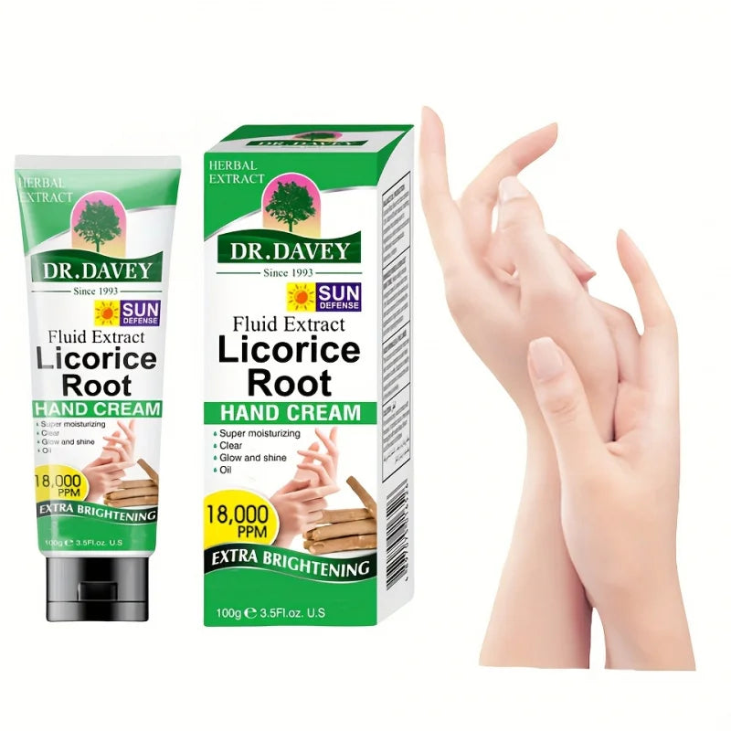 DR.DAVEY Licorice Hand Cream – Moisturizing & Non-Greasy