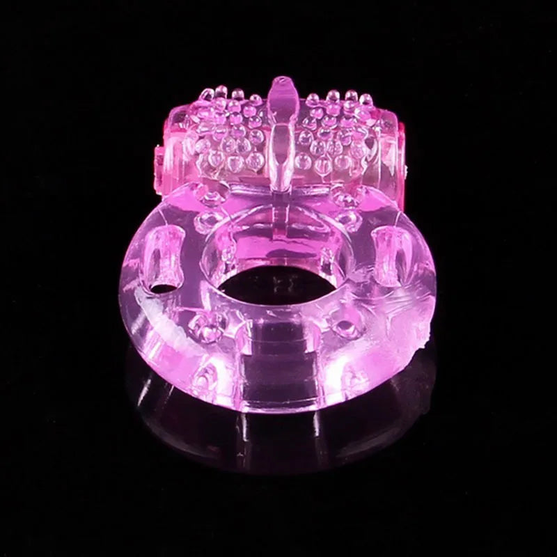 Men's Vibrating Ring | Body-Safe TPE & ABS | Reusable Adult Toy