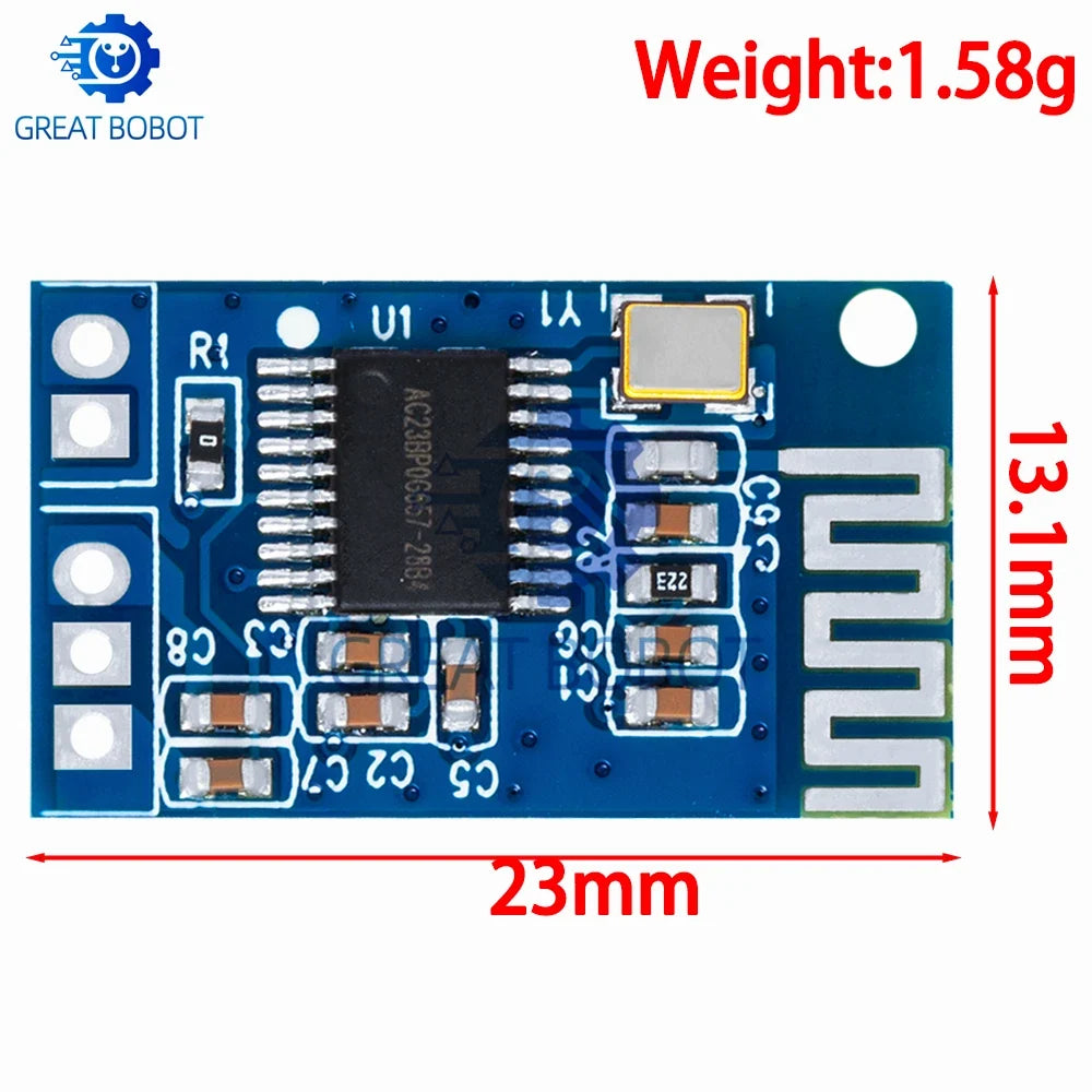 CA-6928 Mono Bluetooth 5.0 Audio Receiver Module Amplifier Board