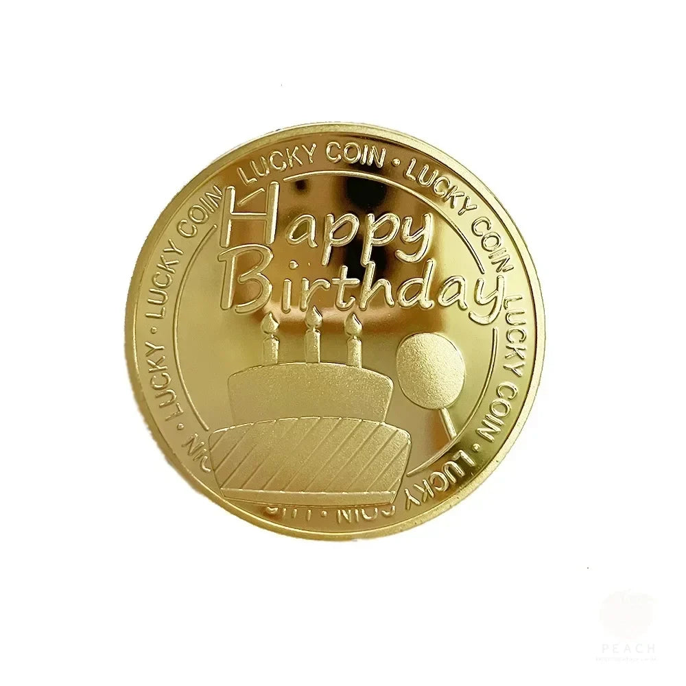 Commemorative Medal Lucky Coin | Birthday & Festival Gift