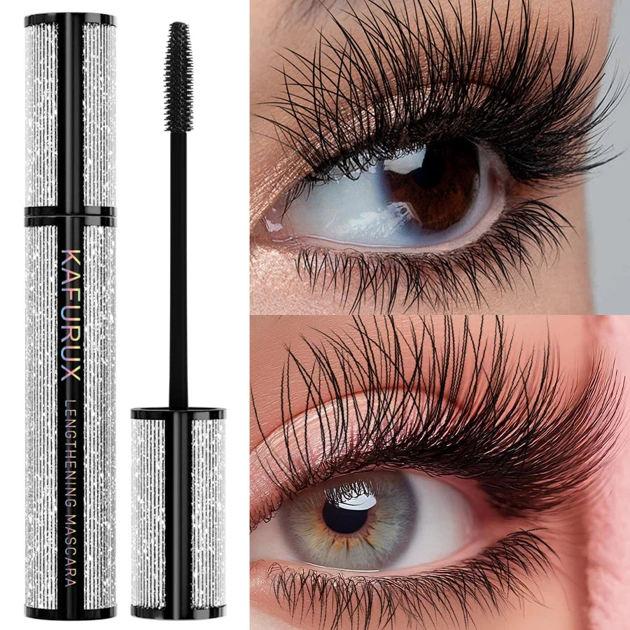 KAFURUX 5D Black Lengthening Waterproof Mascara | Korean Makeup