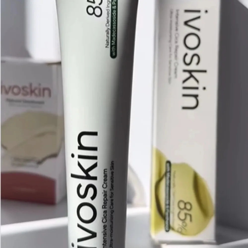Ivoskin Intensive Cica Repair Cream Korean Ultra-soothing Hydrating