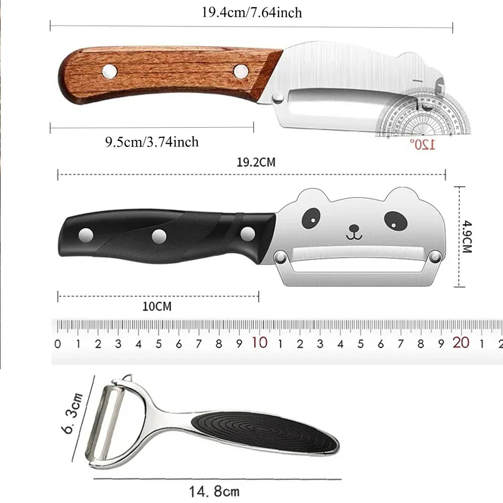PLYS Stainless Steel Fruit & Vegetable Peeler – Kitchen Tool