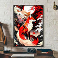 Ink & Wash Animal Wall Sticker Poster – HD Art Mural Decal