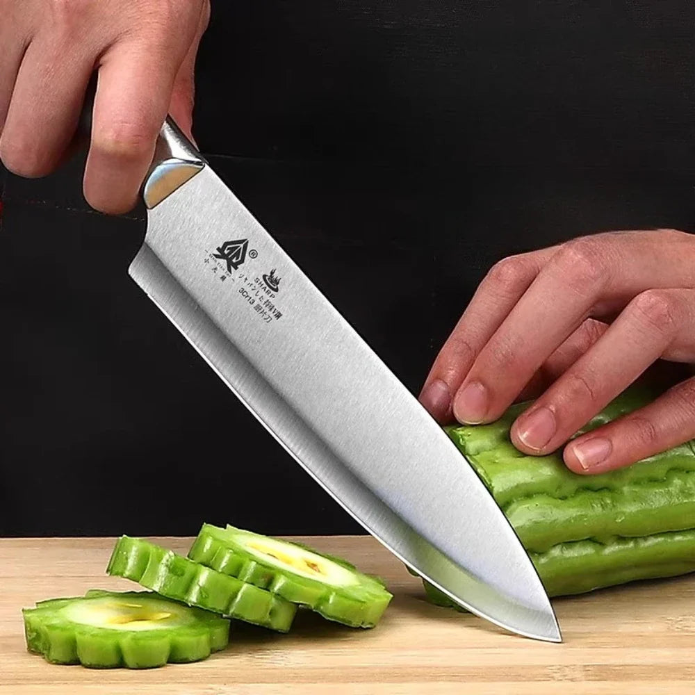 PLYS All-Steel Watermelon Knife – Sharp 21cm Fruit Cleaver