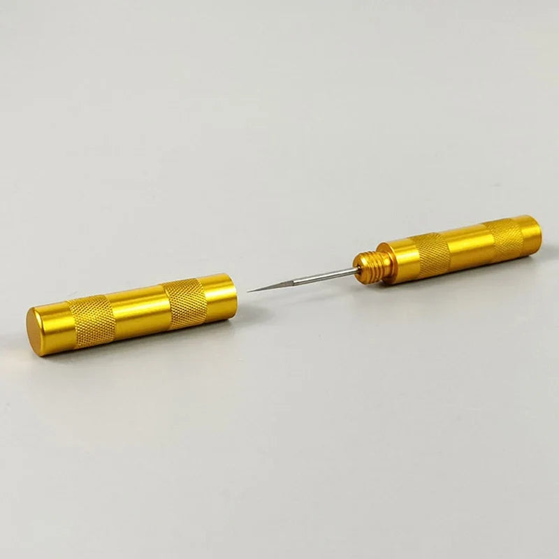 Stainless Steel Nozzle Cleaning Needle & Air Pump Tool
