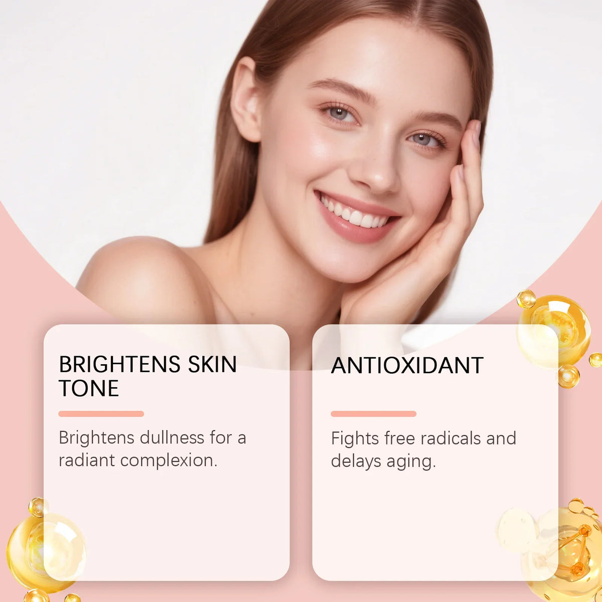5-in-1 Vitamin C Niacinamide Face Serum – Dark Spot & Anti-Aging