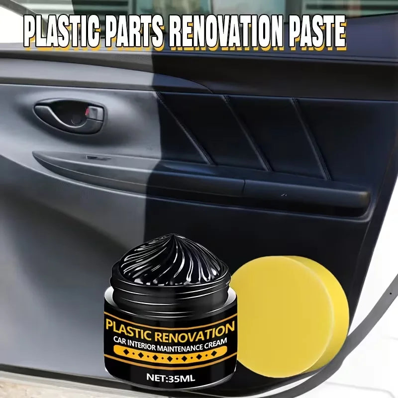 Car Plastic & Rubber Restorer Gel – Trim, Bumpers & Mirrors