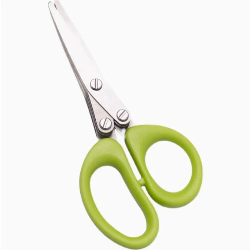 Heavy Duty 5-Layer Stainless Steel Kitchen Shears & Scissors